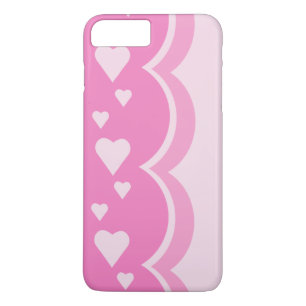 Pink Hearts iPhone 8 Plus/7 Plus Case