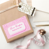 Pink Hearts Love Coupons Valentine’s Day