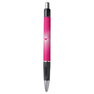 Pink Hearts Pen