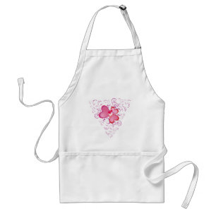 Pink Hearts Standard Apron