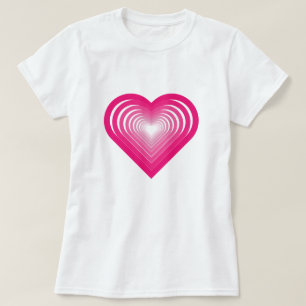 Pink Hearts T-Shirt