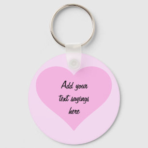 Pink Hearts,Unconditional Love_ Key Ring
