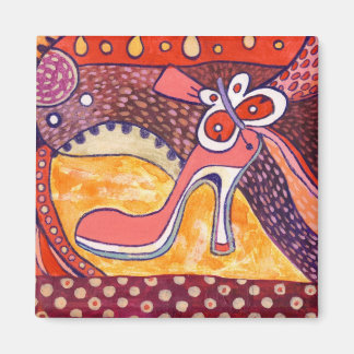 Pink Heel Magnet