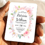 Pink Herbs Blossom Flowers Save The Date Wedding  Magnet<br><div class="desc">Pink Herbs Blossom Flowers Save The Date Wedding Magnet 🌹✨ Rose Romance: Modern Floral Wedding Magnets ✨🌹 Embrace the enchantment of love with our "Rose Romance" Modern Floral Wedding Magnets, a collection that seamlessly intertwines the timeless beauty of roses, modern aesthetics, and elegant calligraphy. These magnets are not just save-the-date...</div>