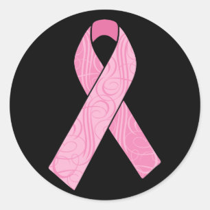 Pink Hero Classic Round Sticker