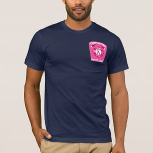 Pink Hero Navy Duty Shirt