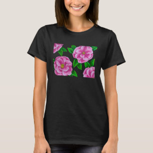 Pink Hibiscus Flower T-Shirt