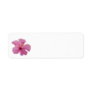 Pink Hibiscus Hawaiian Flower Customised Template