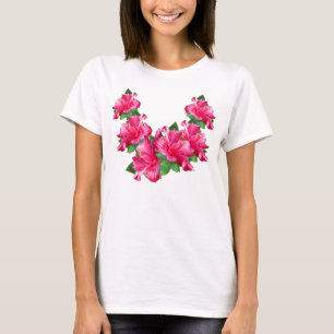 Pink Hibiscus Lei Shirts