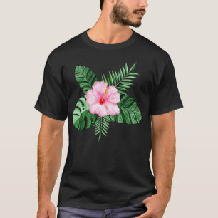 Pink Hibiscus T-Shirt