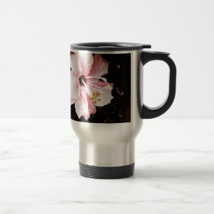 Pink Hibiscus Travel Mug