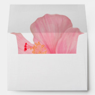 Pink Hibiscus • Tropical Bloom • 5x7 Printed Envelope