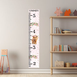 Pink Highland Cow Calf Growth Chart