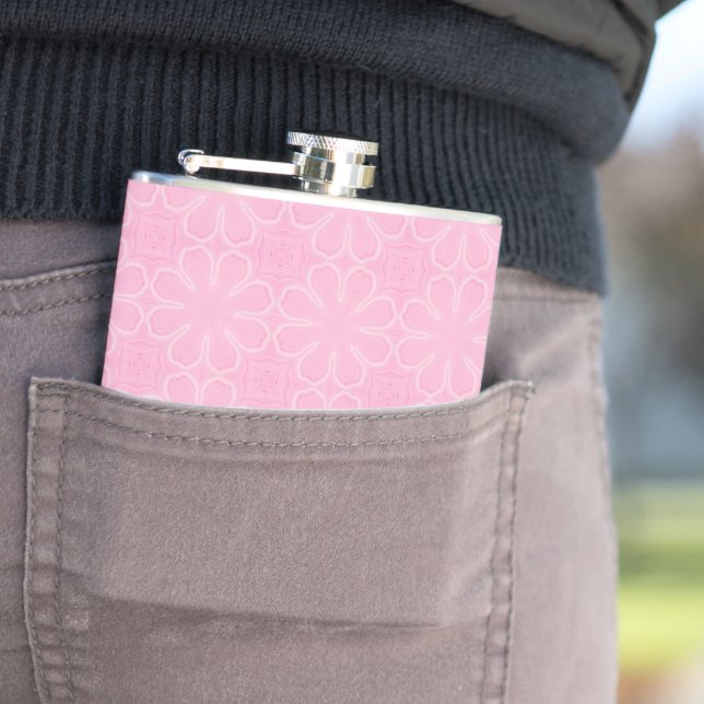 Pink Hip Flask (In Situ)