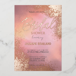Pink Hombre Cosmic Wash Bridal Shower Sparkle