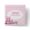 Pink Hoot Owls Baby Shower Name Tag Button