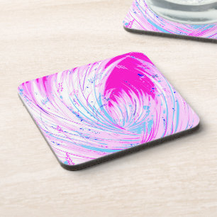 pink horizon coaster