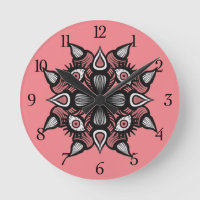 Pink Horror Art Creepy Demon Creature