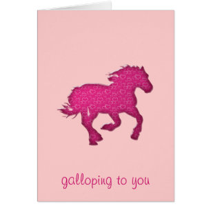 pink horse