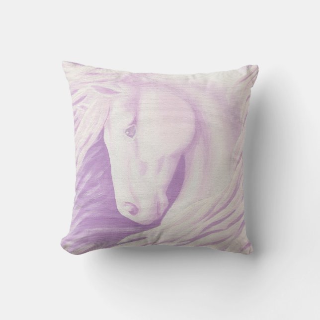 Pink Horse Collection Cushion (Front)