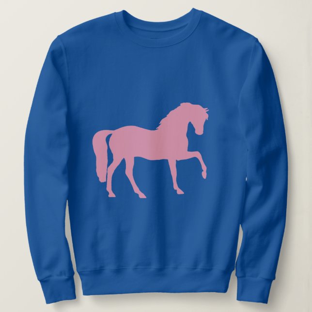 Pink Horse Sweatshirt (Design Front)