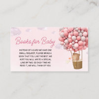 Pink Hot Air Balloon Up and Away Books for Baby