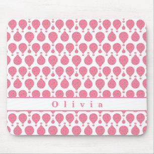 Pink Hot Air Balloons Mouse Mat