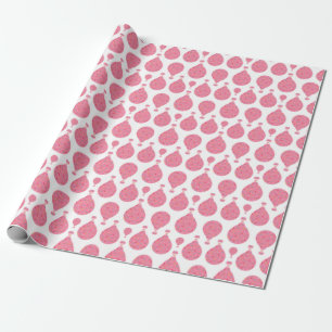 Pink Hot Air Balloons Wrapping Paper
