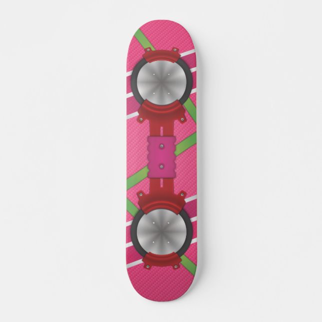 Pink Hover Board (JUST A GRAPHIC!!) Skateboard (Front)