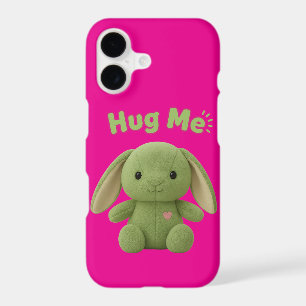 Pink Hug Me Bunny iPhone 17 Case