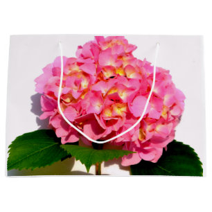 Pink Hydrangea Large Gift Bag