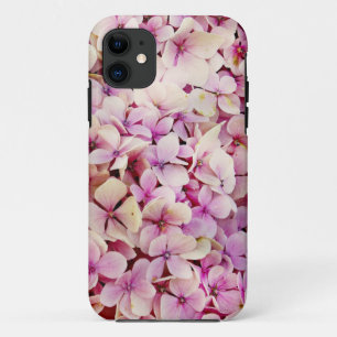 Pink Hydrangeas Design iPhone 11 Case
