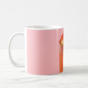 Pink ice cream on cone coffee mug