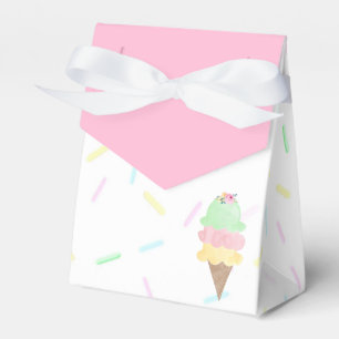 Pink Ice Cream Party Favour Box