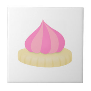 Pink Iced Gem Tile