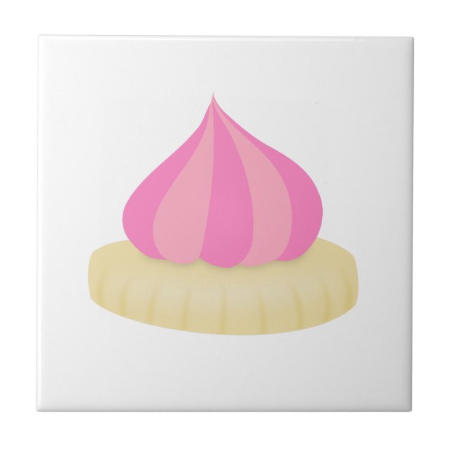 Pink Iced Gem Tile (Front)
