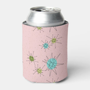 Pink Iconic Atomic Starbursts Can Cooler