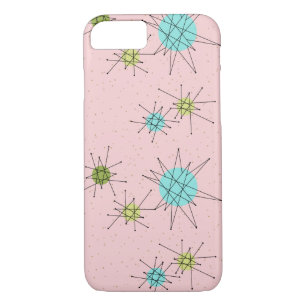 Pink Iconic Atomic Starbursts iPhone / iPad Case