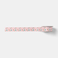 Pink Iconic Atomic Starbursts Ribbon