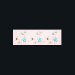 Pink Iconic Atomic Starbursts Stretched Canvas<br><div class="desc">This Pink Iconic Atomic Starbursts Stretched Canvas Print pattern features iconic atomic starbursts. That’s right! The old school, First Lady Pink coloured background with gold speckles is the perfect backdrop for the vibrant turquoise, soothing celery, and kitschy pear green coloured circles. The spots of colour are sporadically placed in various...</div>