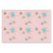 Pink Iconic Atomic Starbursts Tissue Paper