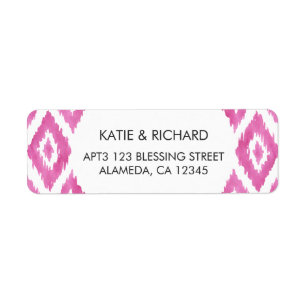 Pink Ikat