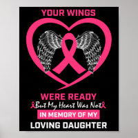 Pink In Memory Of My Loving Daughter Breast Cancer