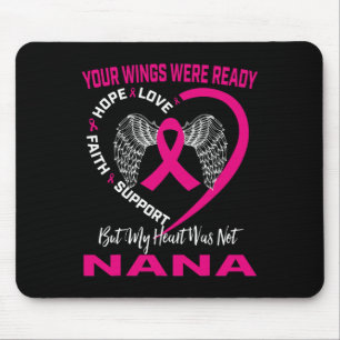 Pink In Memory Of My Nana Breast Cancer Awareness Mouse Mat