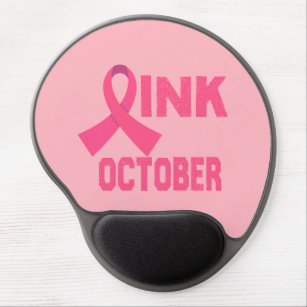 Pink in October Gel Mouse Mat