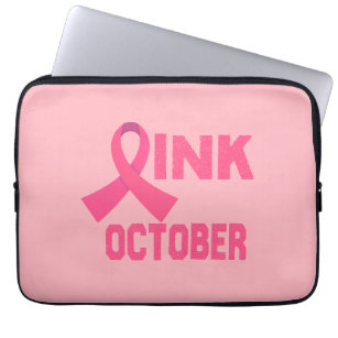 Pink in October Laptop Sleeve
