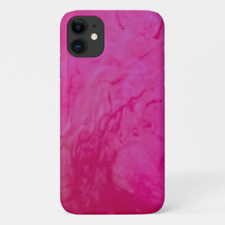 Pink ink drop photography iPhone 11 case