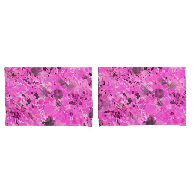 Pink Ink Pillowcase (Front-Set)