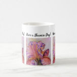 Pink Iris Watercolor Flower Coffee Mug<br><div class="desc">"Have a Bloom'n Day!" is a beautiful saying on a beautiful floral coffee mug. A Fabulous Hostess Gift, Bridesmaid Gift, Housewarming Gift even a wonderful gift for that flower garden lover. Mix and Match with all your favourite flowers. Share with friends and family - you can even customise the saying...</div>