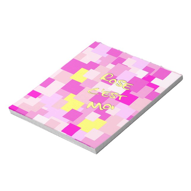 Pink is Me Notepad (Rotated)